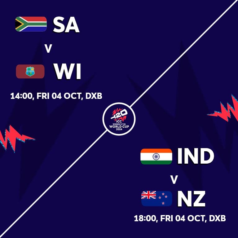 DAY PASS: South Africa VS West Indies and India VS New Zealand in Dubai - Image 1