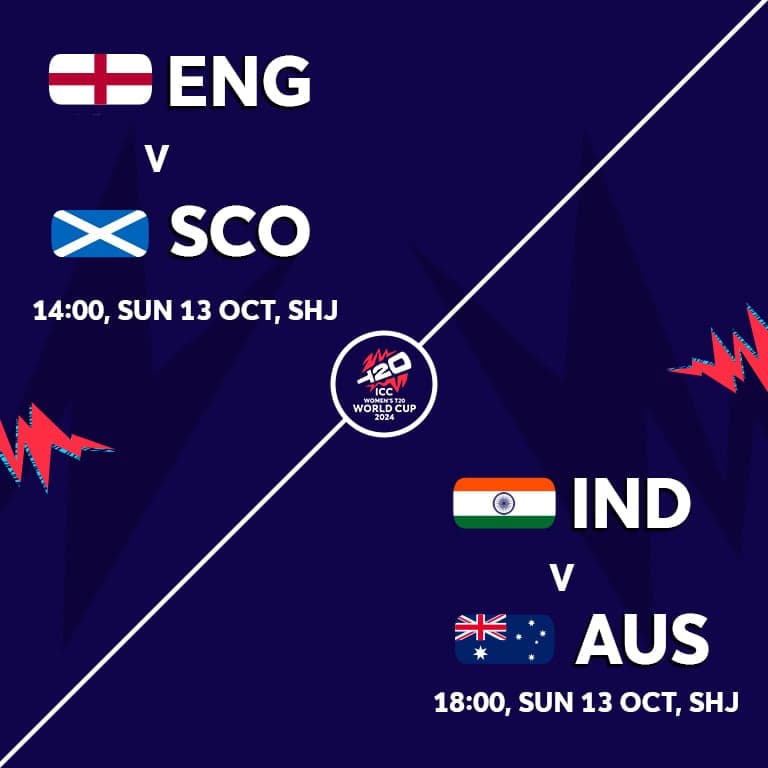DAY PASS: England VS Scotland and India VS Australia in Sharjah - Image 1